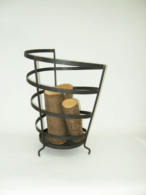 Fire basket "spiral"